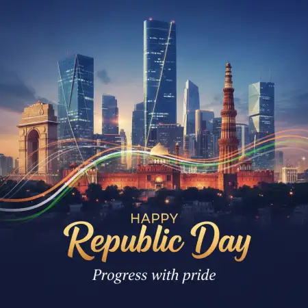 Republic Day Wishes Professional Message For Office - Free Republic Day Wishes Download