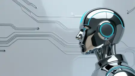 Robot Background For Educational Content - Free Related Cat Image