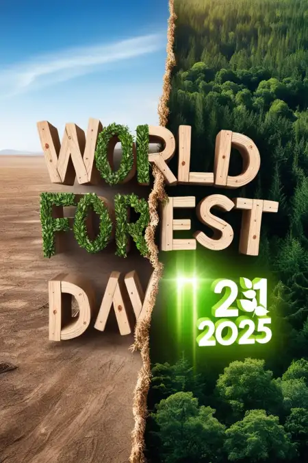 Role Of Forests In Reducing Global Warming - Free Related Red Image