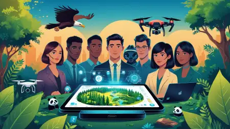 Role Of Technology In Forest Conservation And Monitoring - Free Related World Forest Day Image