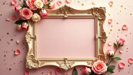 Romantic Background For Wedding Photo Album - Free Background Download