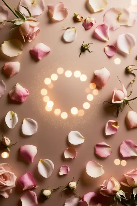 Romantic Champagne Background For Valentines Day - Free Background Download