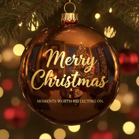 Free Romantic Merry Christmas Wishes For Couples Background Download