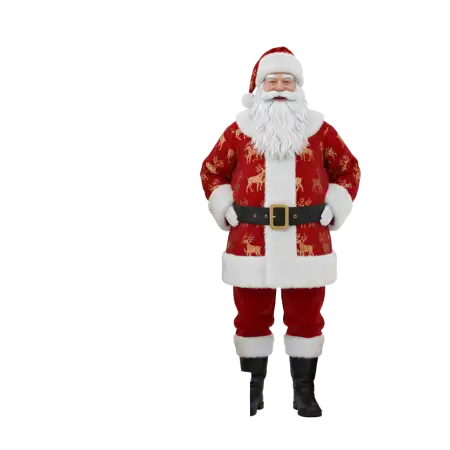 Santa Claus With Premium Gift Boxes Png - Free Gift Boxes Png Download