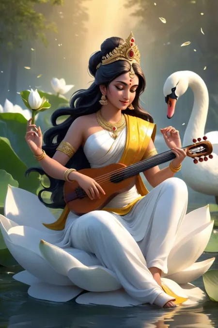 Saraswati Puja Hd Images Free Download - Free Photo Download