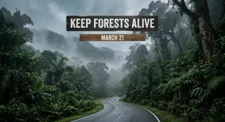 Save Forest Save Earth Message - Free International Day Of Forests Download