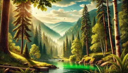 Scenic Nature Background Photos With Rivers - Free Nature Background Download