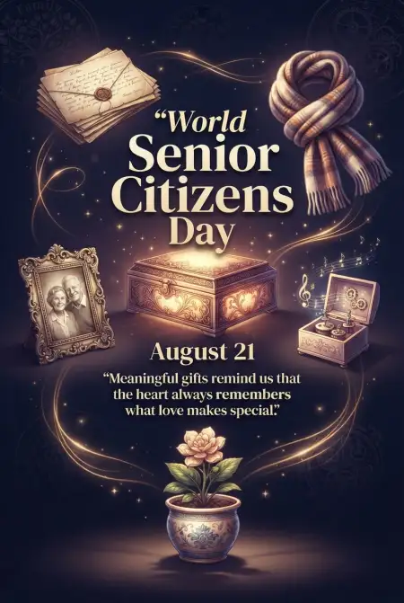 Senior Citizens Day 2026 Appreciation Award Ideas - Free Senior Citizens Day 2026 Download