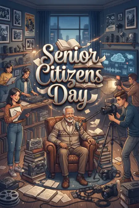 Senior Citizens Day 2026 Article Topics For Students - Free Senior Citizens Day 2026 Download