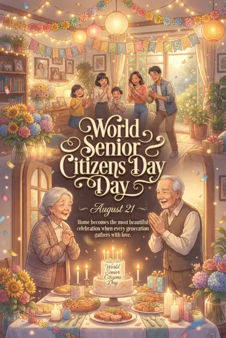 Senior Citizens Day 2026 Content Marketing Ideas - Free Senior Citizens Day 2026 Download