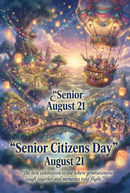 Senior Citizens Day 2026 Date And Celebration Ideas - Free Senior Citizens Day 2026 Download