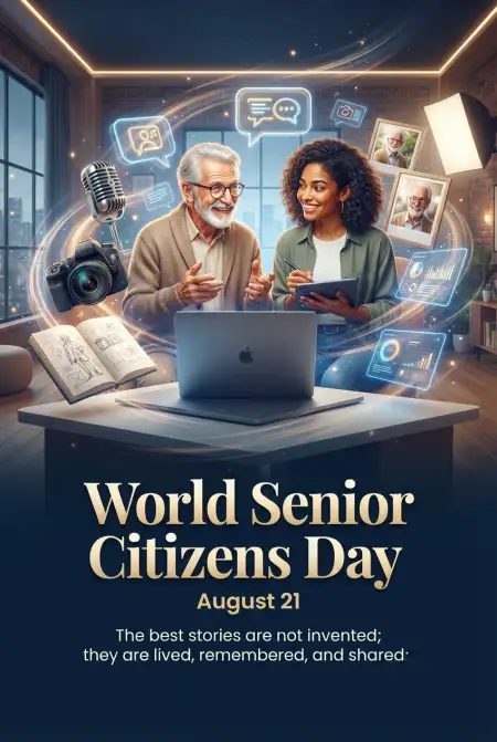 Senior Citizens Day 2026 Digital Marketing Keywords - Free Senior Citizens Day 2026 Download