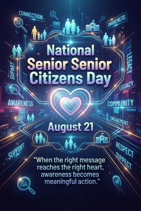 Senior Citizens Day 2026 Thank You Messages For Elders - Free Senior Citizens Day 2026 Download