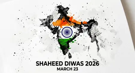 Shaheed Diwas 2026 Creative Patriotic Design - Free Shaheed Diwas 2026 Download