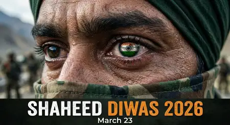 Shaheed Diwas 2026 Emotional Tribute Images - Free Shaheed Diwas 2026 Download