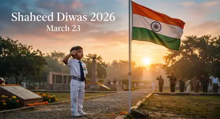 Shaheed Diwas 2026 Images With Indian Flag - Free Shaheed Diwas 2026 Download