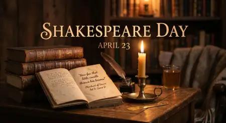 Shakespeare Day Facts And Information - Free William Shakespeare Day 2026 Download