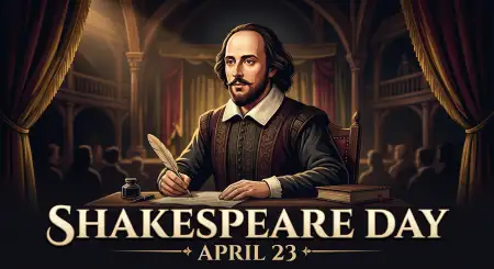 Shakespeare Day Paragraph Writing English - Free William Shakespeare Day 2026 Download