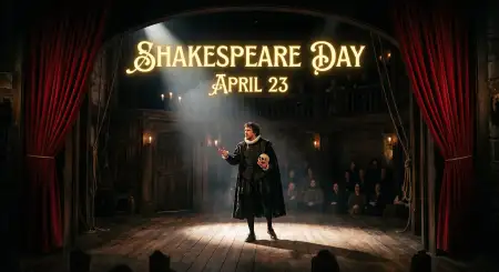 Shakespeare Day Whatsapp Status Video Hd - Free William Shakespeare Day 2026 Download