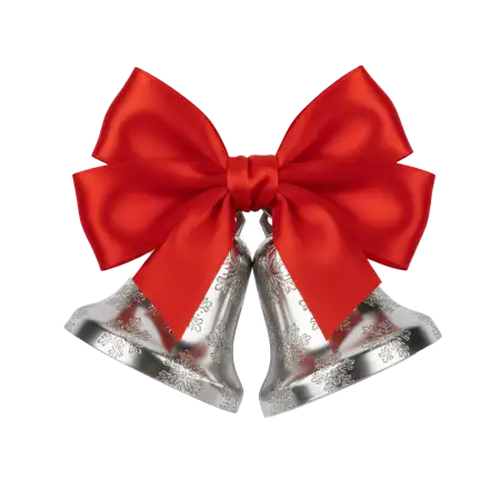 Free Shiny Christmas Bells Png 8k PNG Image Download
