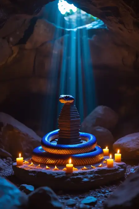 Shiv And Snake Art Image Nag Panchami - Free Appy Nag Panchami 2025 Download