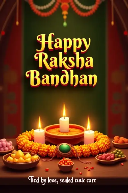 Short And Sweet Raksha Bandhan Wishes For Whatsapp - Free Raksha Bandhan Wishes Download