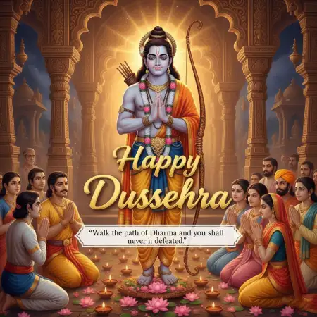Short Happy Dussehra Quotes For Captions - Free Dussehra Quotes Download