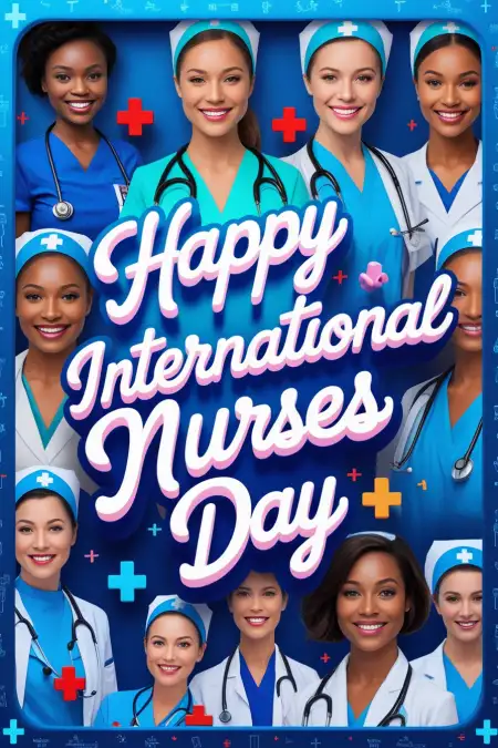 Short Message To Say Happy International Nurses Day - Free Related Happy Iinternational Nurses Day Image