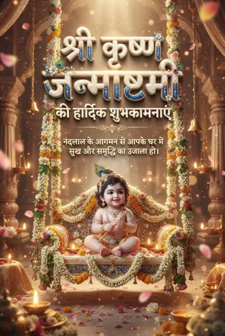 Free Shri Krishna Janmashtami Ki Hardik Shubhkamnaye New Images Image Download