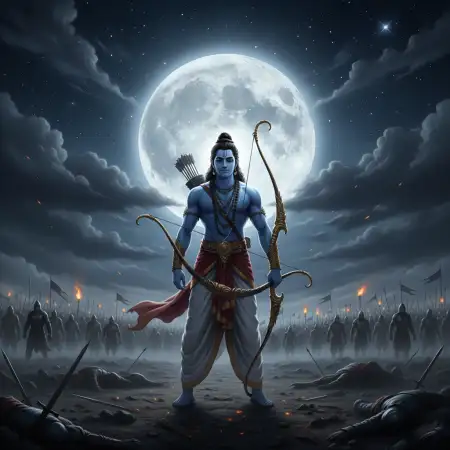 Shri Ram Ji Hd Background Wallpaper - Free Rama Background Download