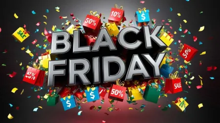 Simple Black Friday Backgrounds For Facebook Ads - Free Background Download