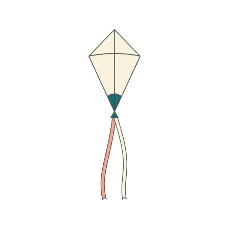 Simple Flat Kite Png - Free Kite Png Download