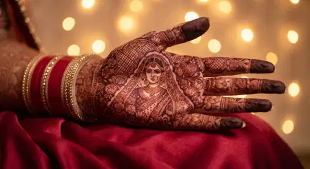 simple ten minute karwa chauth mehndi design - Karwa Chauth Mehndi Design 2026
