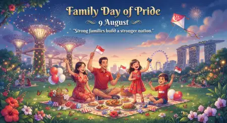 Singapore National Day 2026 Activities For Families - Free Singapore National Day 2026 Download