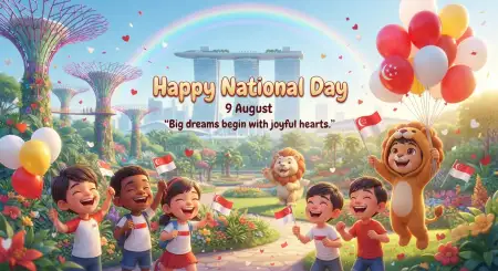 Singapore National Day 2026 Hd Wallpaper Download - Free Singapore National Day 2026 Download