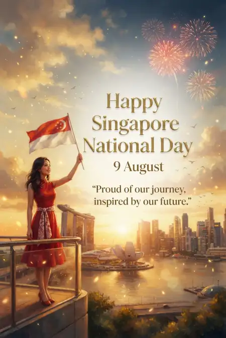 Singapore National Day 2026 Sms Messages - Free Singapore National Day 2026 Download