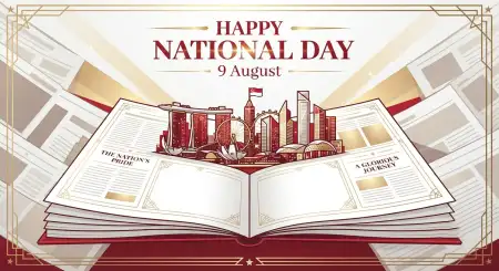 Singapore National Day 2026 Vector Illustration Free - Free Singapore National Day 2026 Download