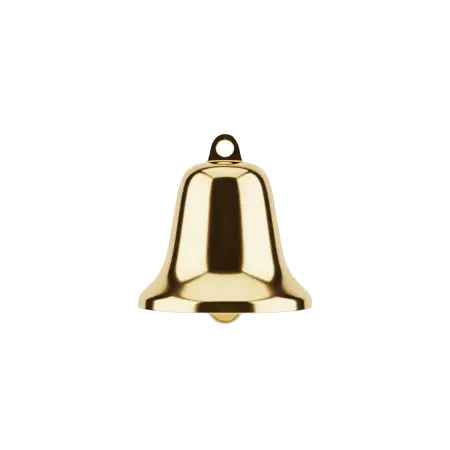 Free Single Christmas Bell Png Transparent PNG Image Download