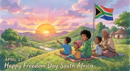 South Africa Freedom Day 2026 Wishes Messages Captions - Free Happy Freedom Day South Africa Wishes 2026 Download