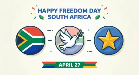 South Africa Freedom Day Wishes Captions Instagram 2026 - Free Happy Freedom Day South Africa Wishes 2026 Download