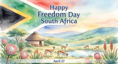 South Africa Freedom Day Wishes Quotes Images Download 2026 - Free Happy Freedom Day South Africa Wishes 2026 Download