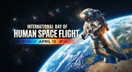 Space Flight Day Ka Mahatva - Free International Day Of Human Space Flight 2026 Download