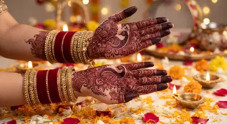 special karwa chauth mehndi design for husband - Karwa Chauth Mehndi Design 2026