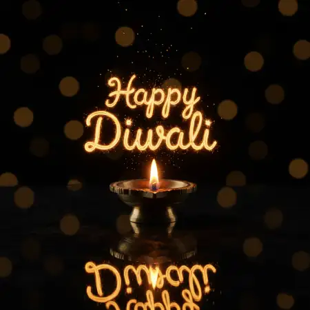 Spiritual Happy Diwali Greetings 2025 With Goddess Lakshmi And Ganesh - Free Happy Diwali 2025 Download