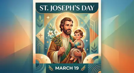 St Josephs Day Vector Illustration Png - Free St Josephs Day 2026 Download