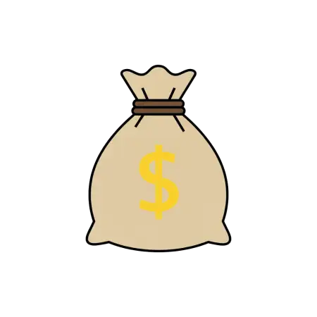 Free Stack Of Money Bag Png Illustration Hd PNG Image Download