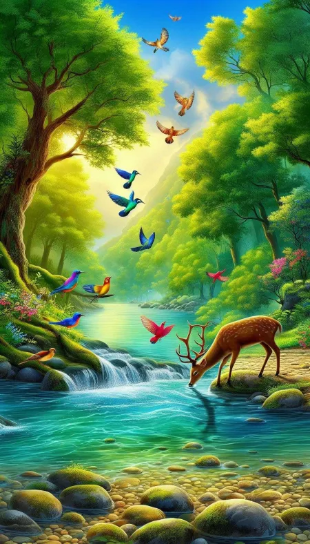 Stunning Nature Mobile Wallpaper In Hd - Free Wall Download