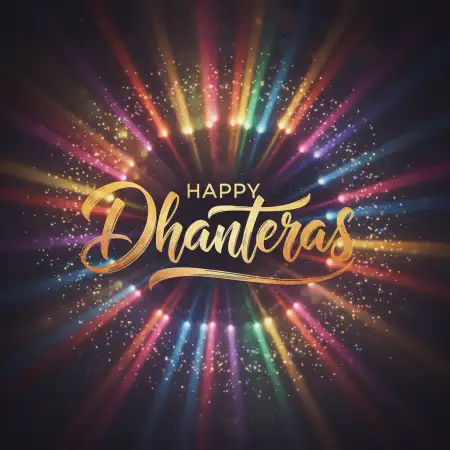 Stylish Happy Dhanteras Wishes Greetings Photo For Facebook - Free Happy Dhanteras Wishes Greetings Download