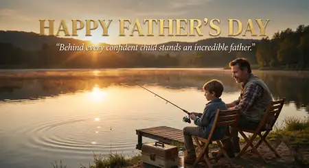 stylish happy fathers day greeting card for pinterest pin