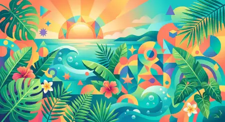 Free Summer Background Vector Design For Graphic Designers Background Image Download